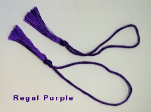 Rayon style Fine Bookmark tassel Regal Purple 100pk